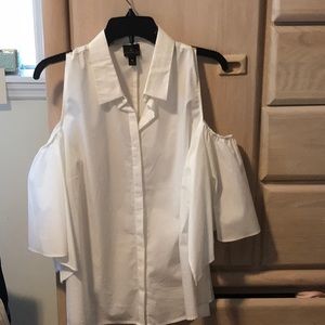 Cold shoulder blouse